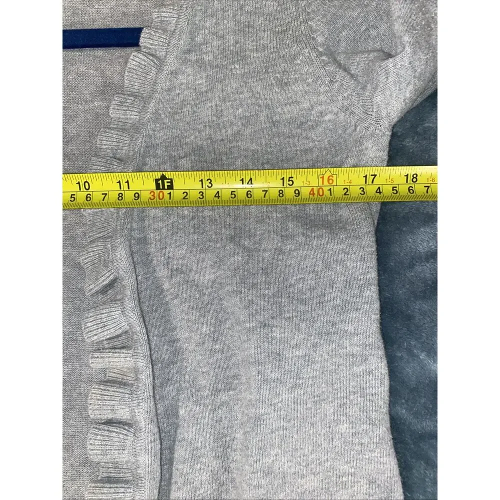 The Children Place Gray Cardigan Sweater Size 14